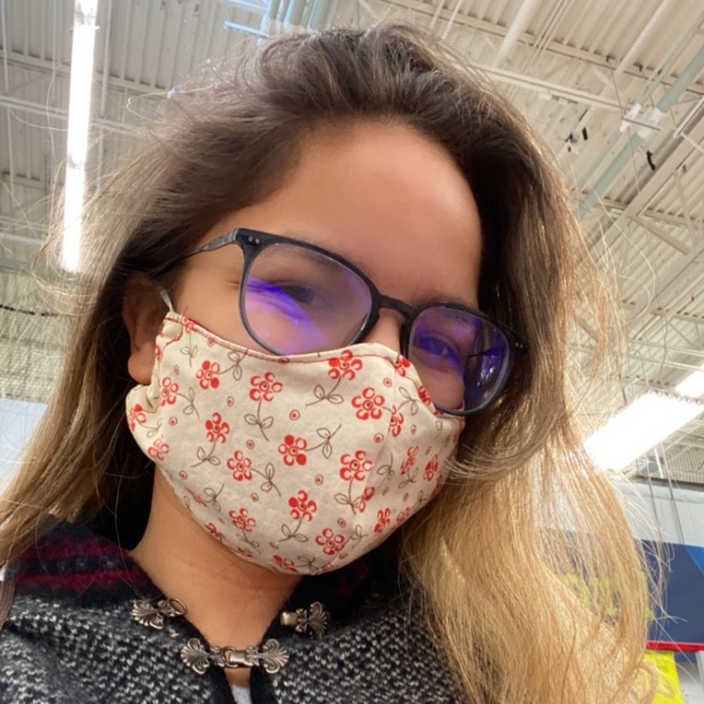 Cotton face mask